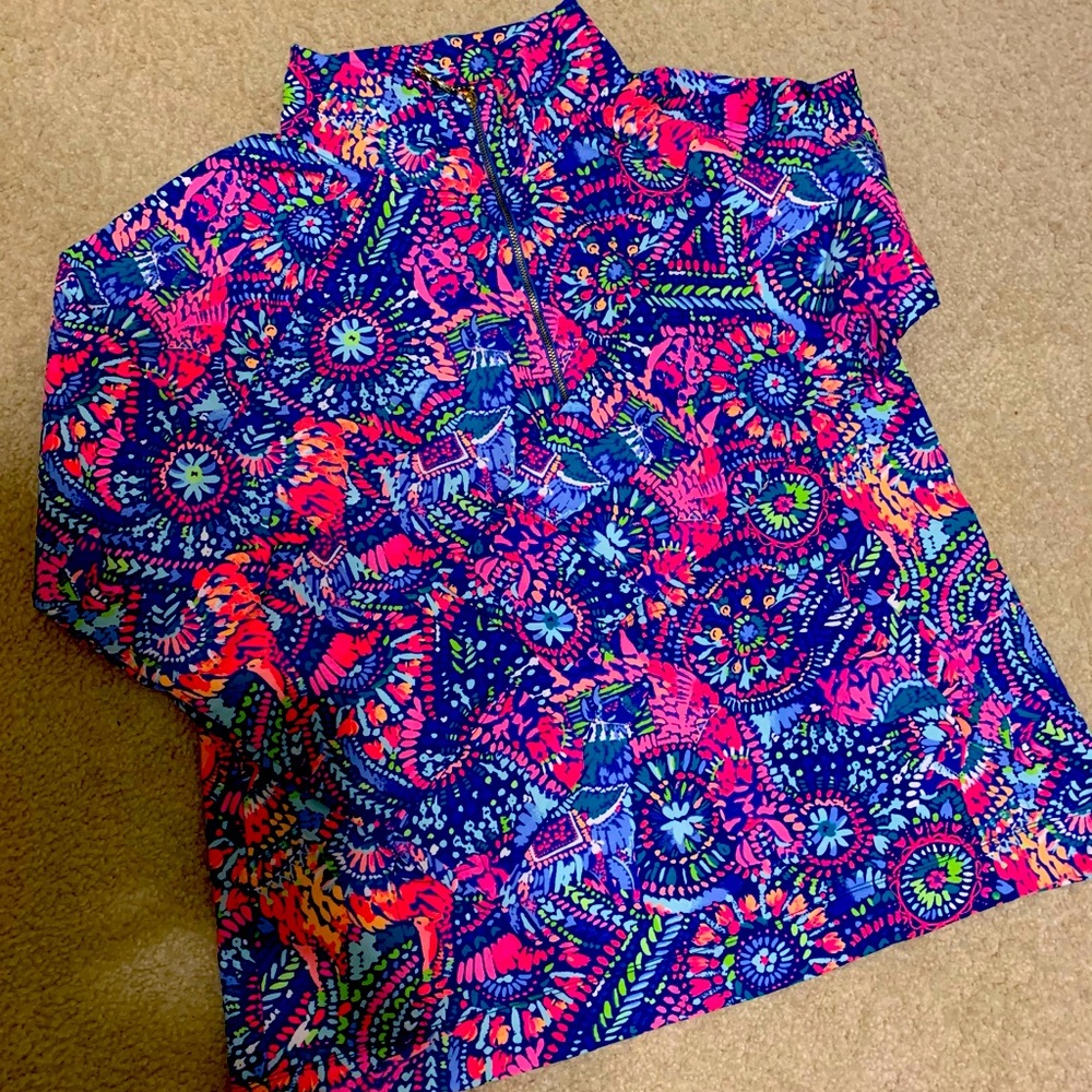 Lilly Pulitzer XL Popover-Worn ONE Time